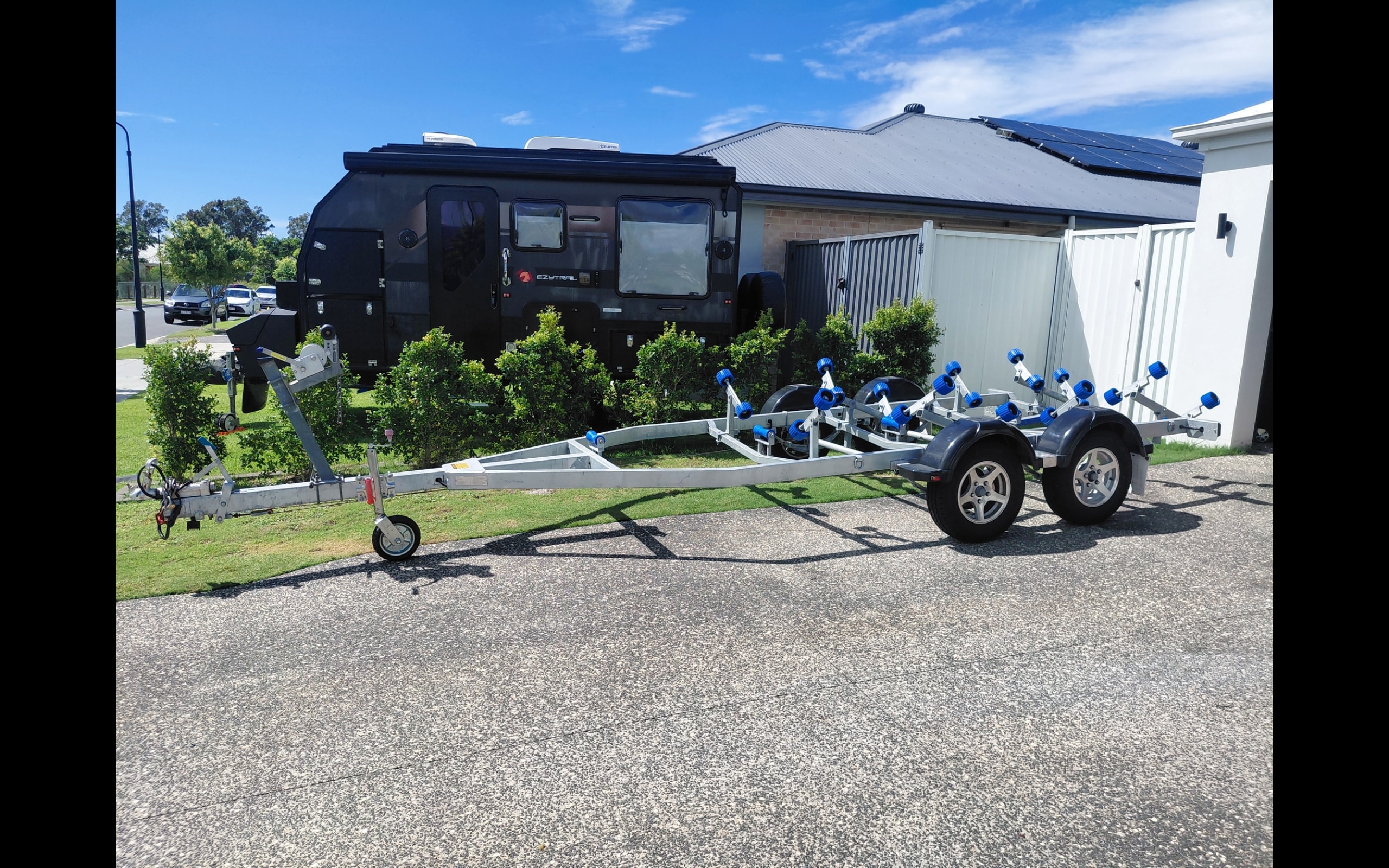 Boat trailer roadworthy inspection